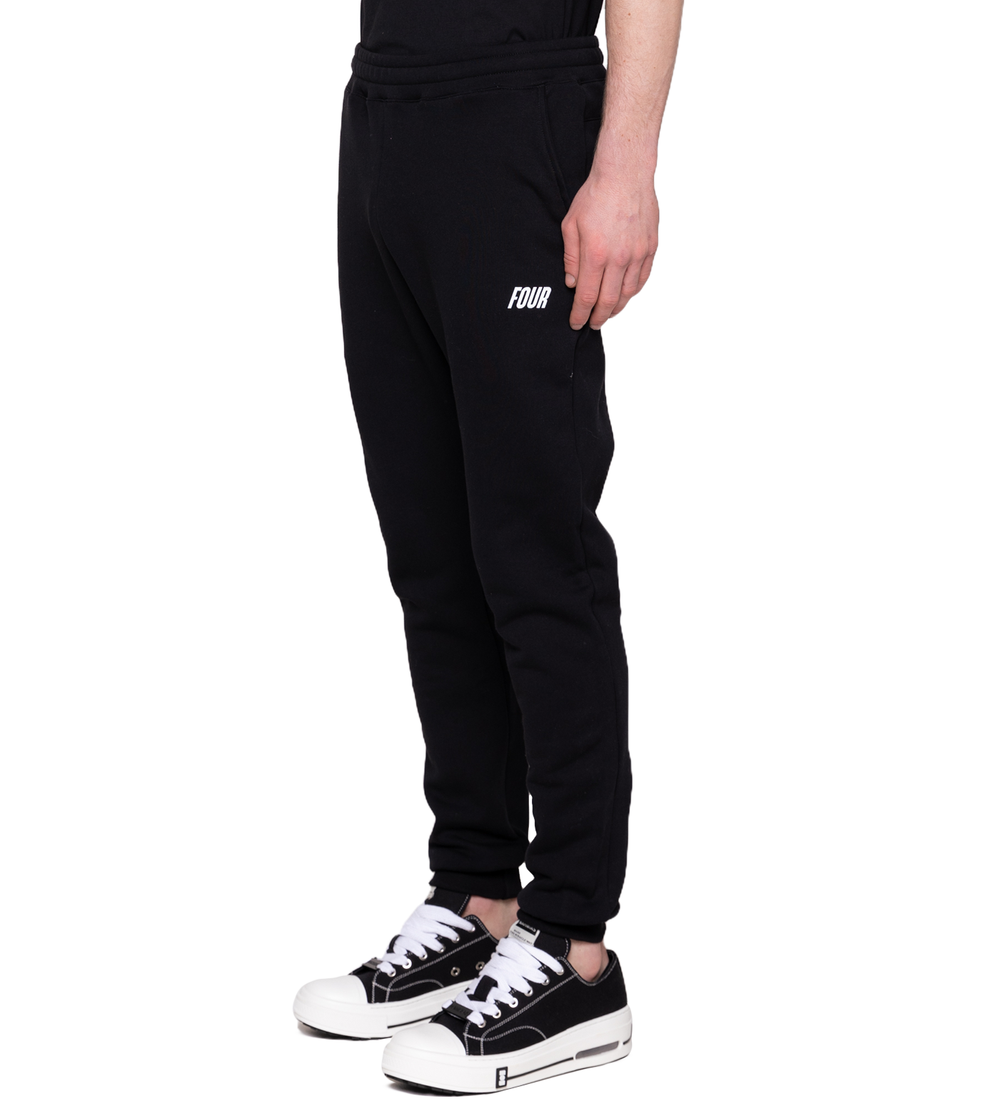 Slim black discount pants