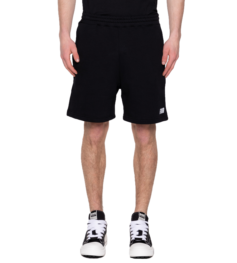 Slim fit Logo Shorts Black