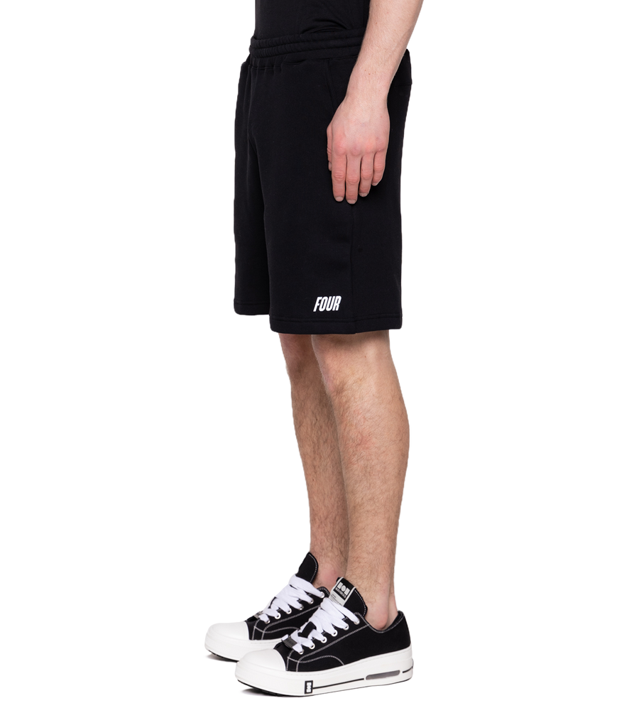 Slim fit Logo Shorts Black