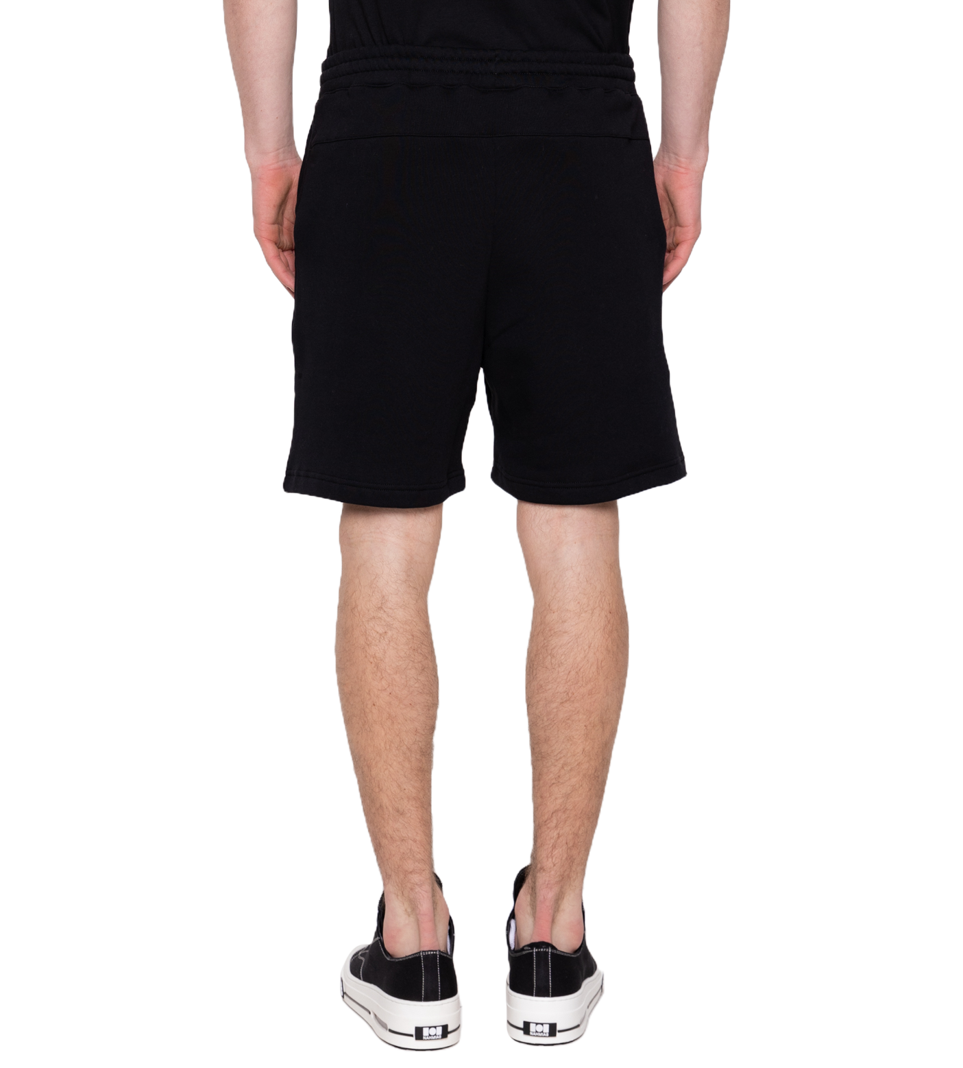 Slim fit Logo Shorts Black FOUR Amsterdam
