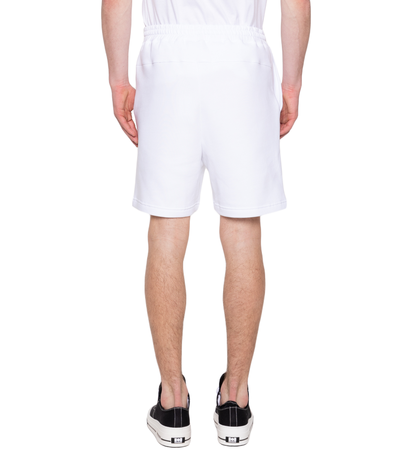 Slim fit Logo Shorts White