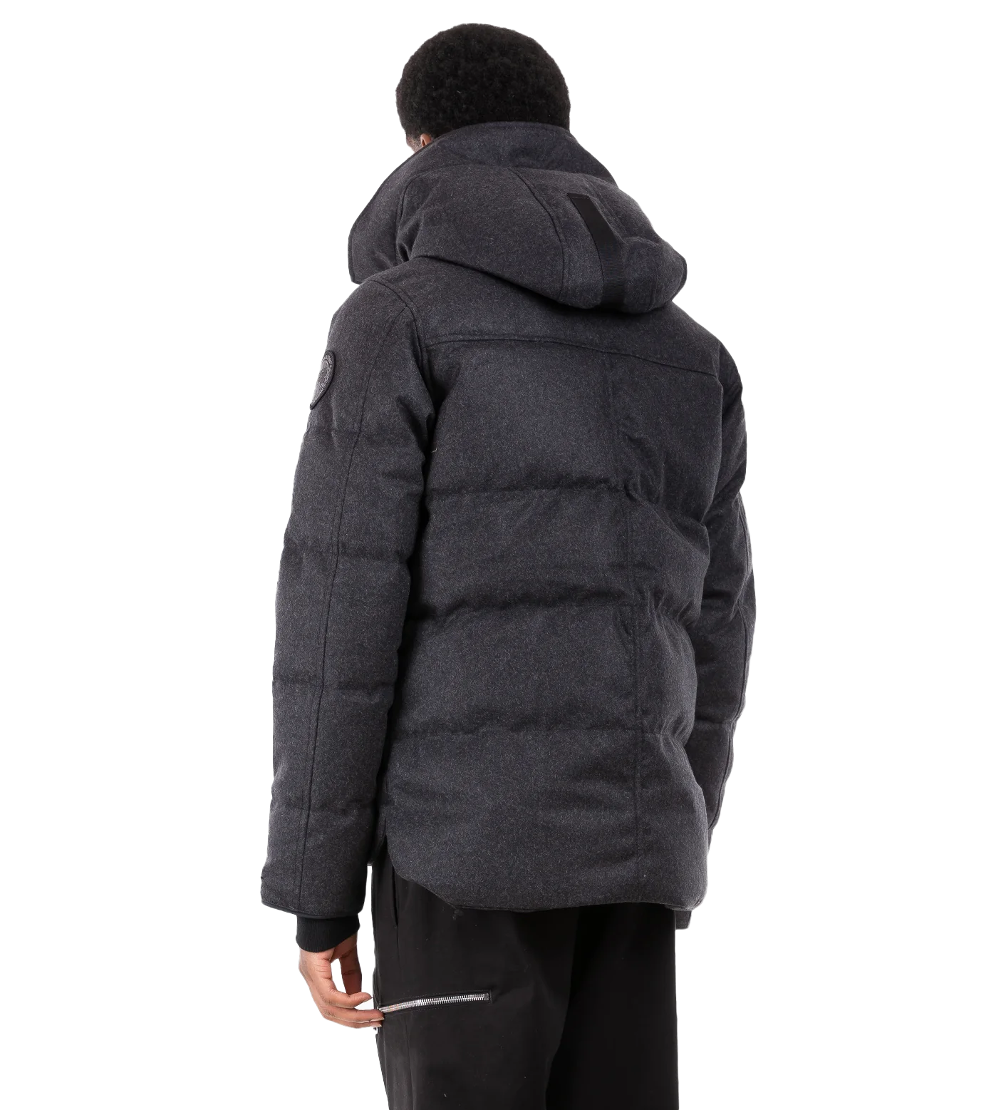 Macmillan Parka Wool Carbon Melange
