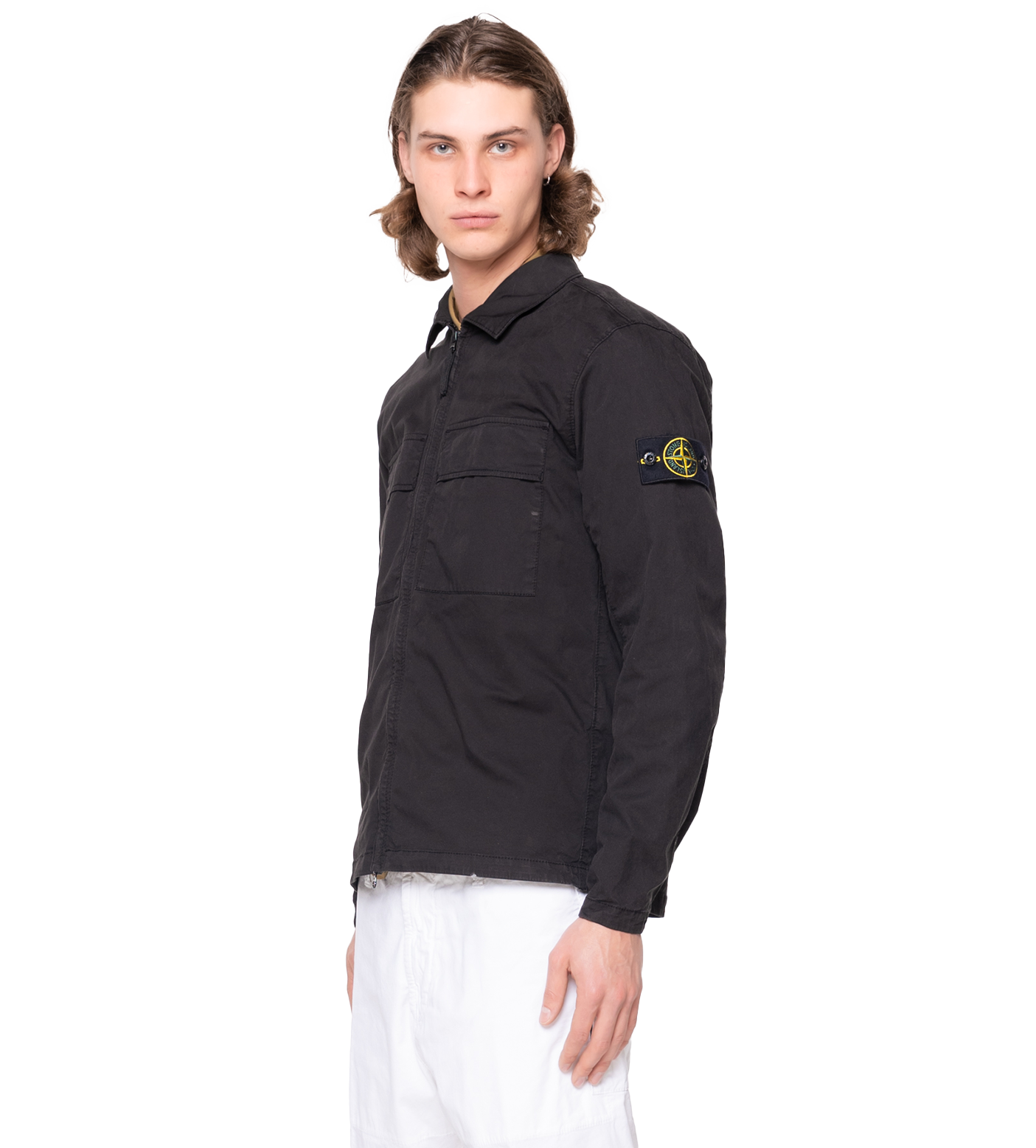 Zip-Up Jacket Black