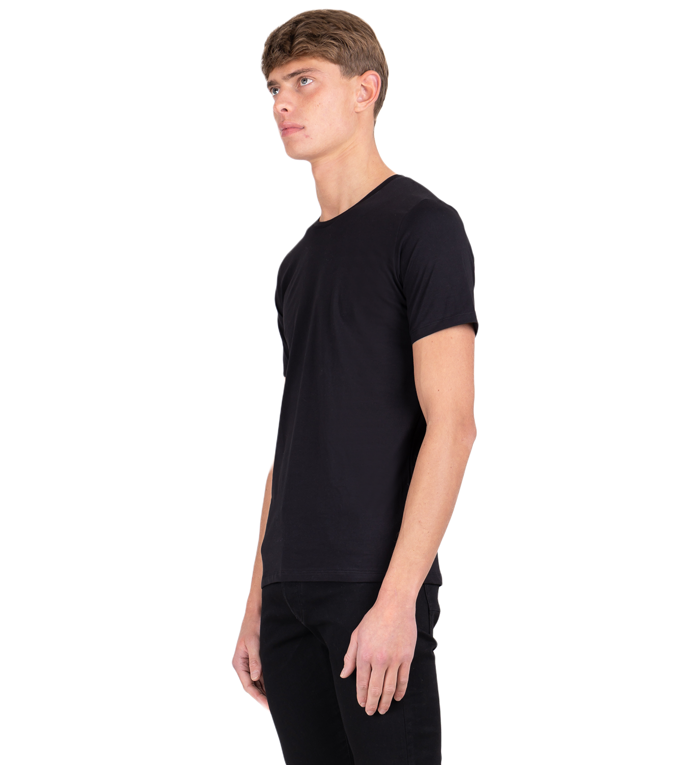 FOUR 2-Pack T-Shirt Black
