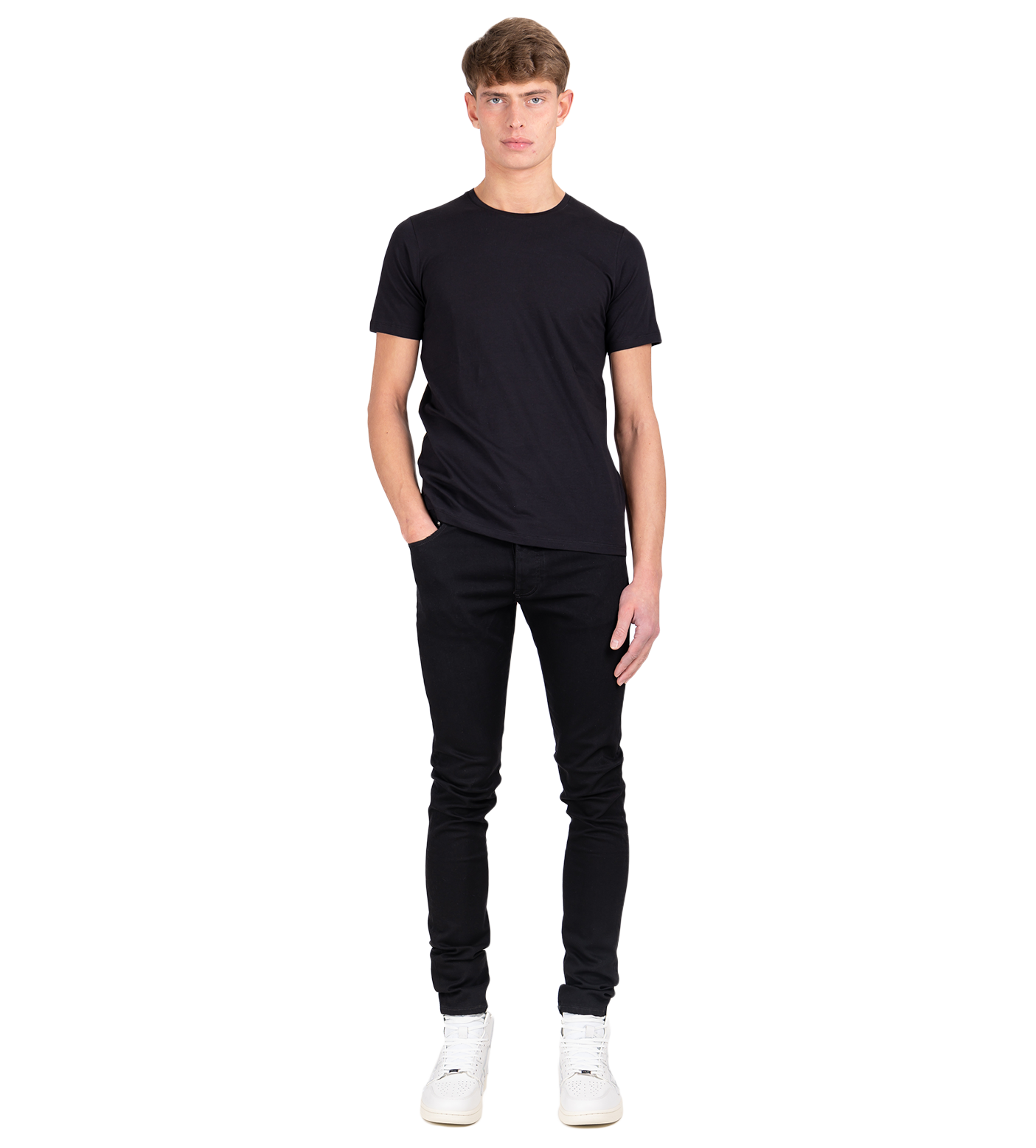 FOUR 2-Pack T-Shirt Black