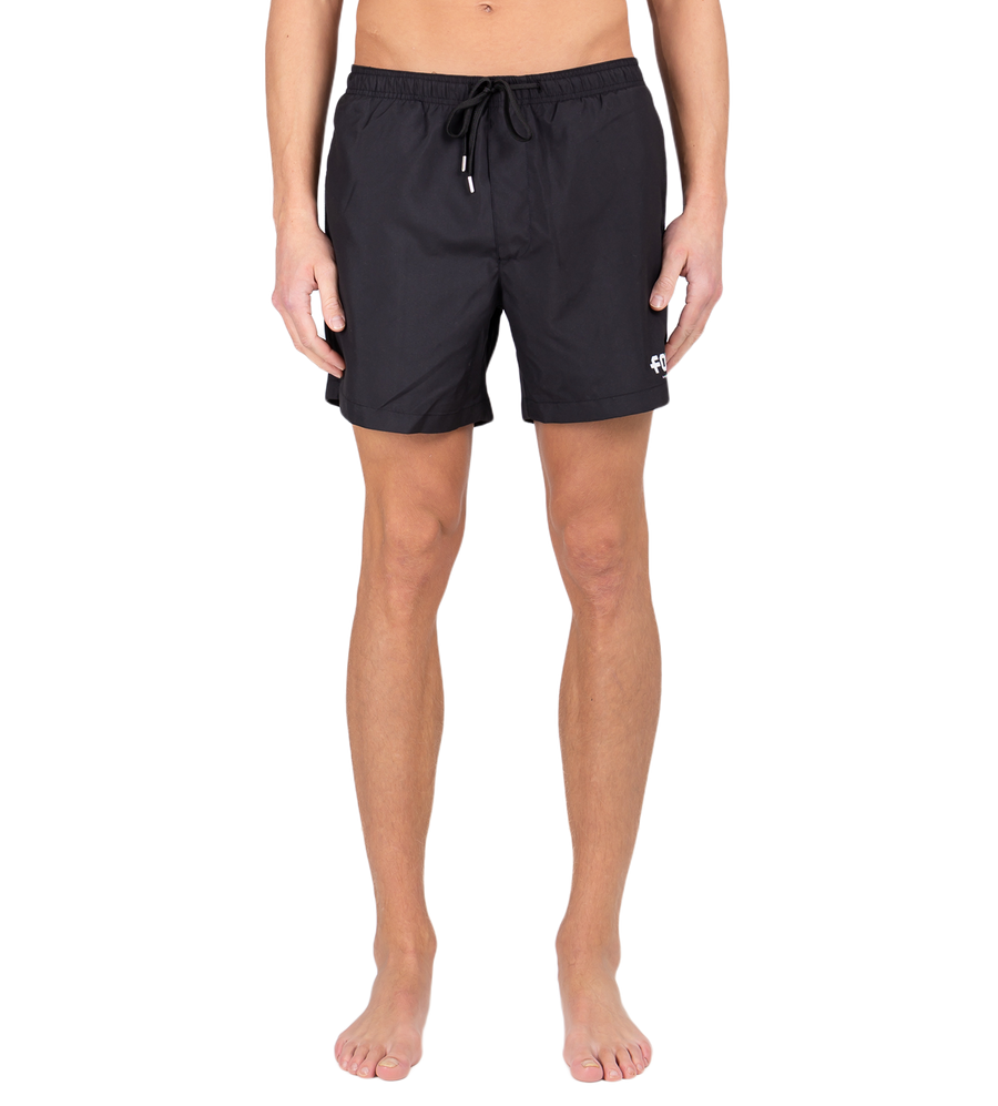 Logo Swim Short Black