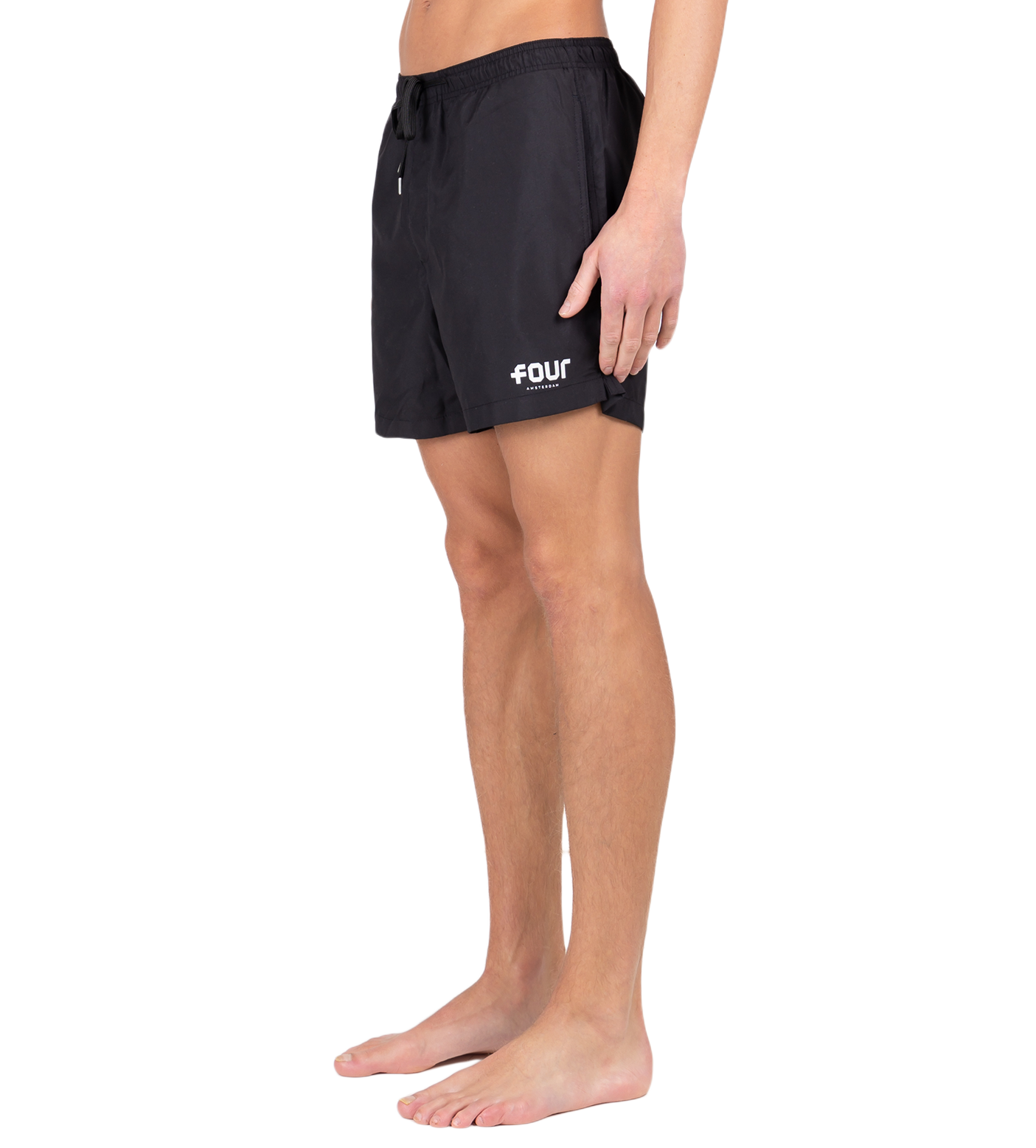 Logo Swim Short Black