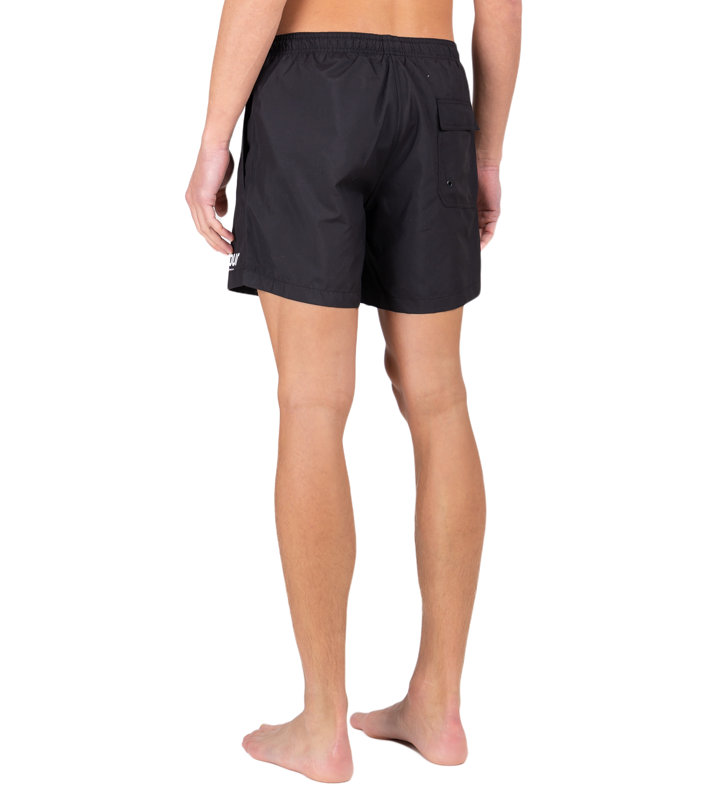 Logo Swim Short Black