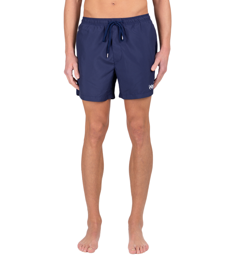 Circles Logo Swim Short Marine Blue