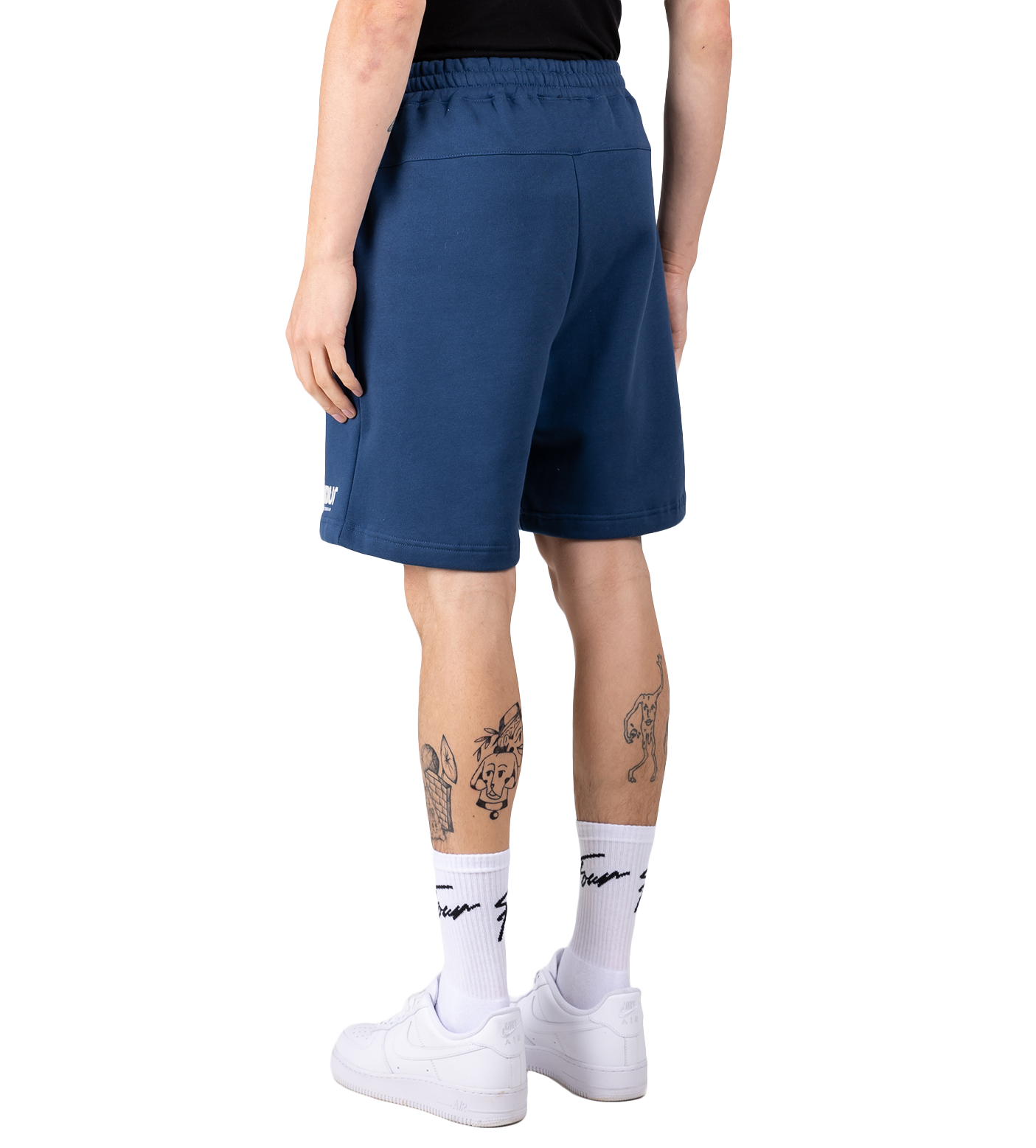 Logo Shorts Insignia Blue FOUR Amsterdam