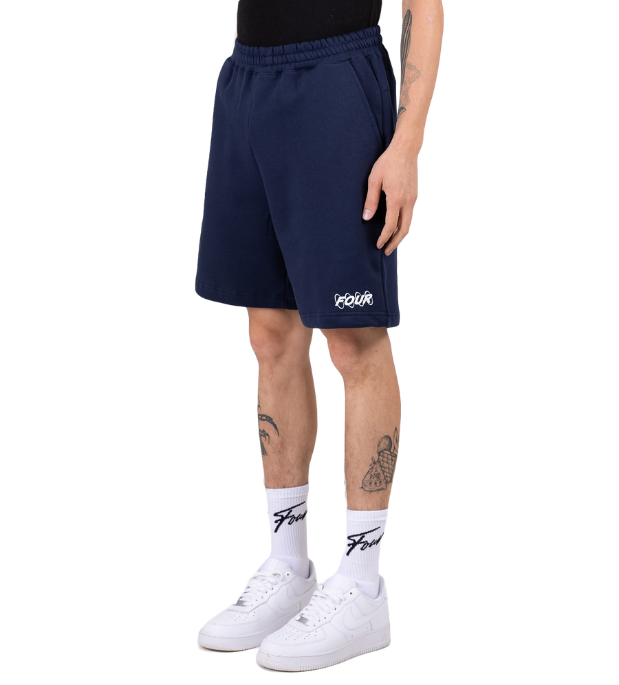 Circles Logo Shorts Marine Blue