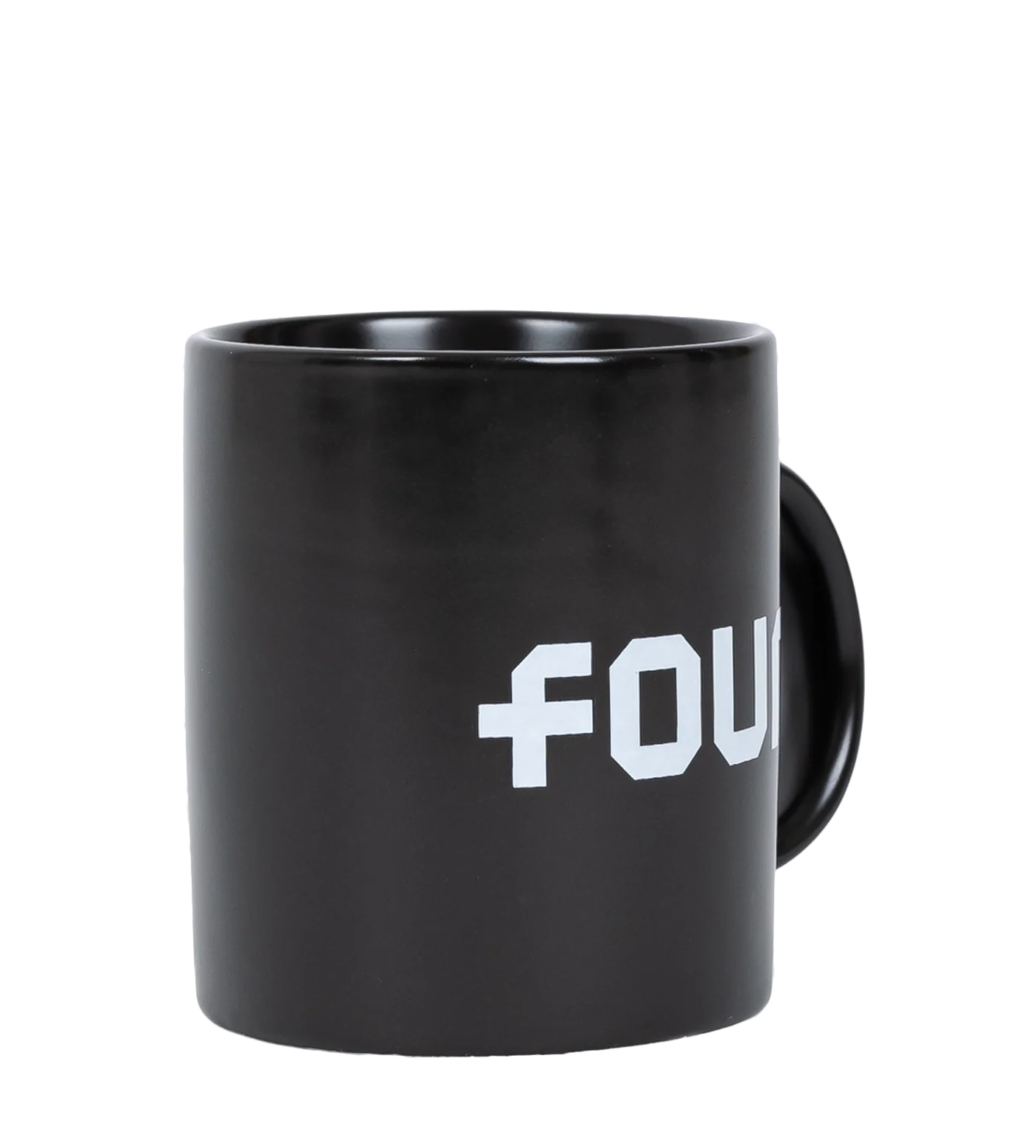 Logo-print Mug Matte Black
