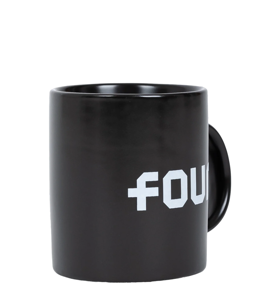 Logo-print Mug Matte Black