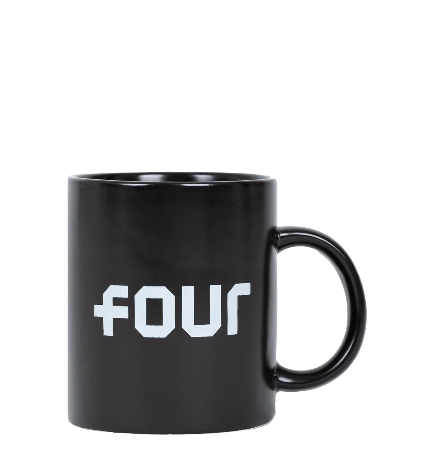 Logo-print Mug Matte Black