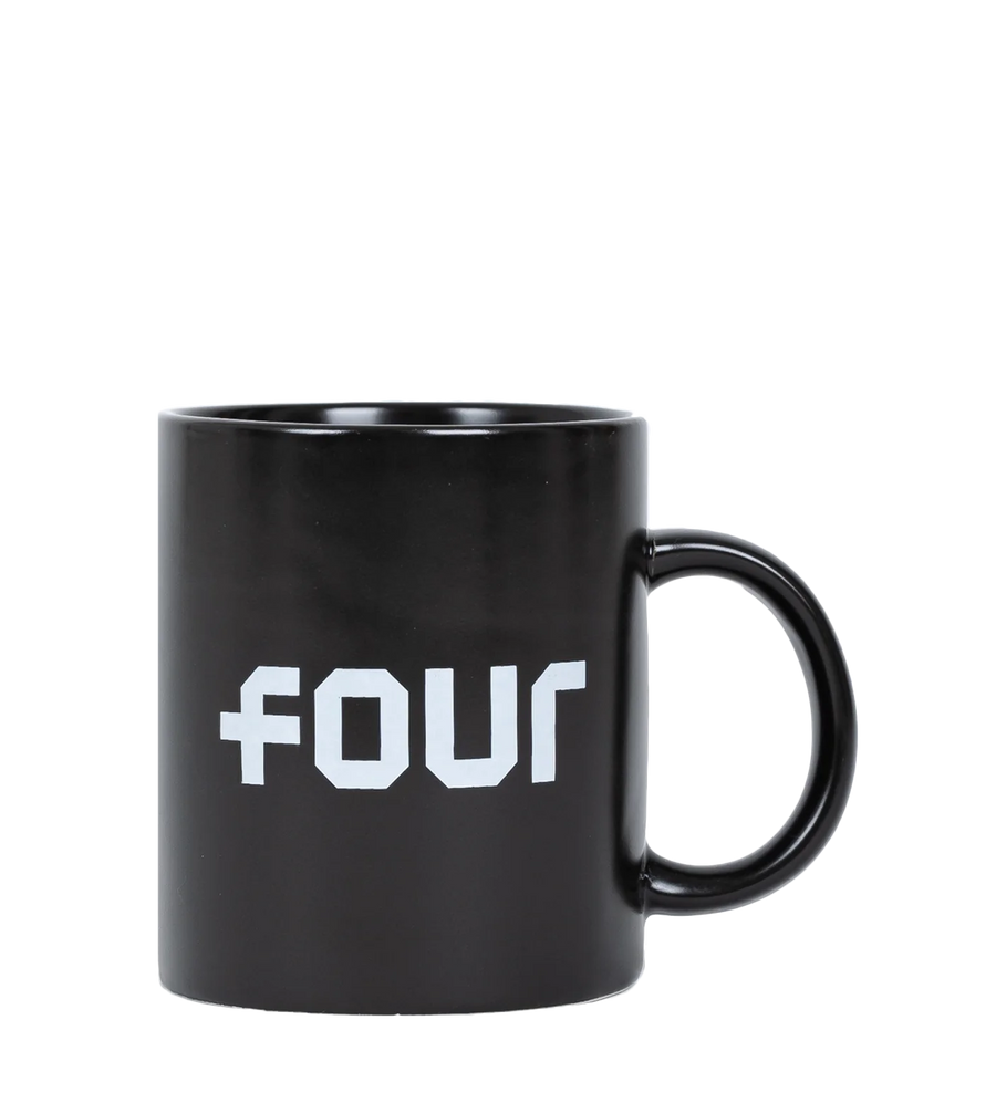 Logo-print Mug Matte Black