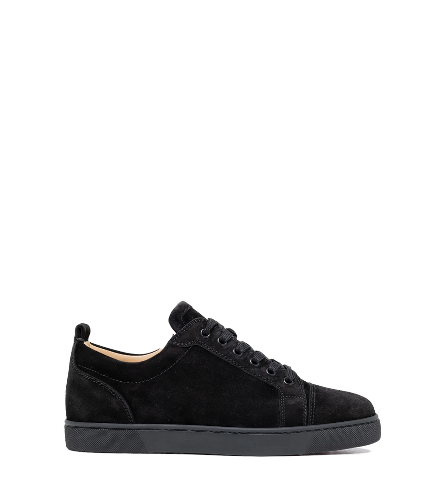 Louis Junior Flat Orlato Suede Black