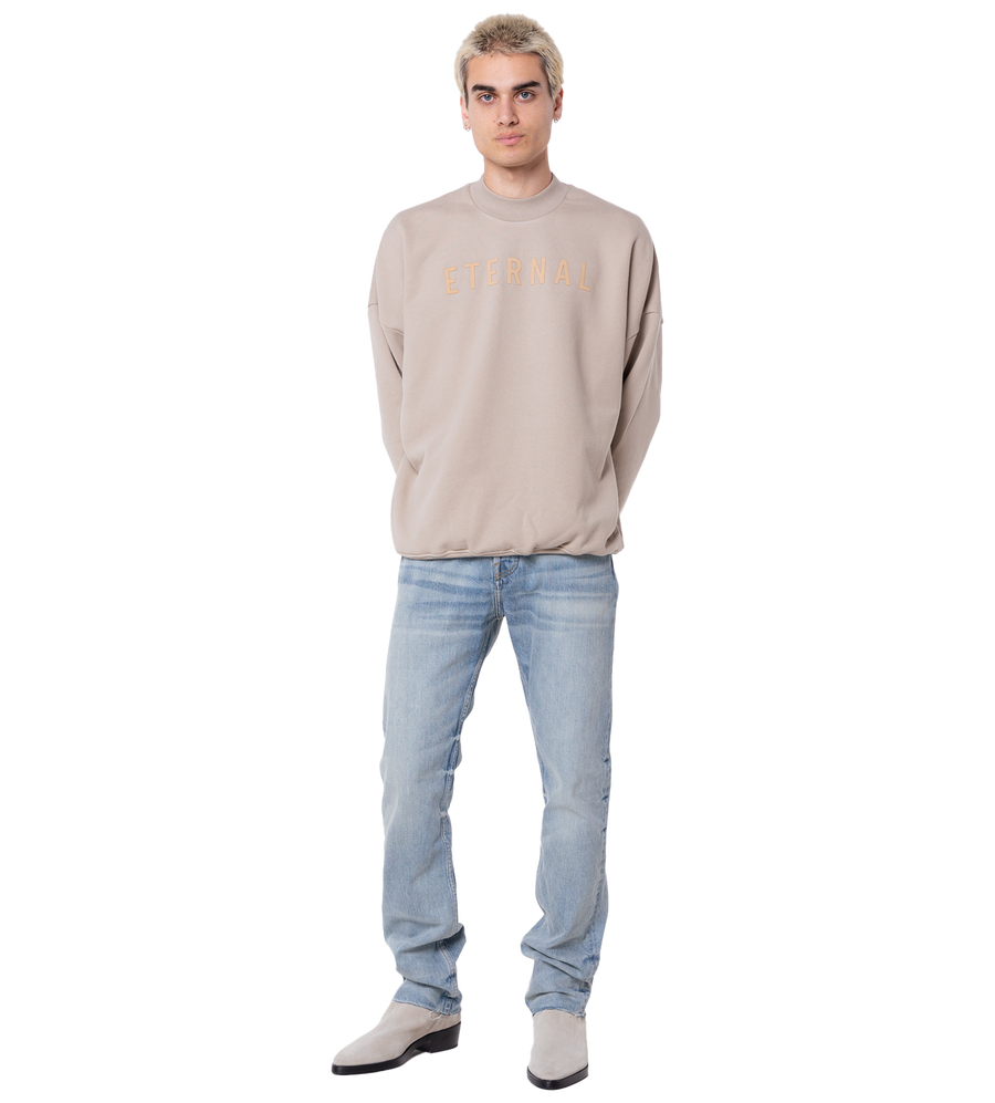 Eternal Fleece Crewneck Beige