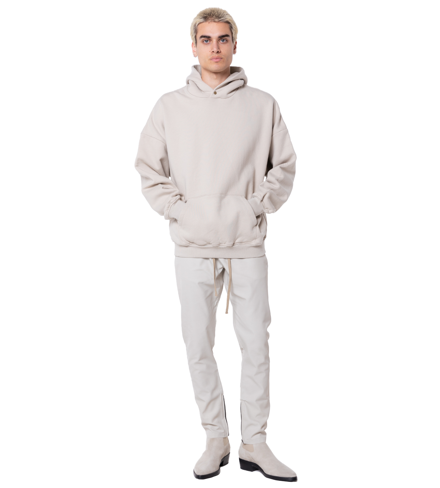 Eternal Fleece Hoodie Cement