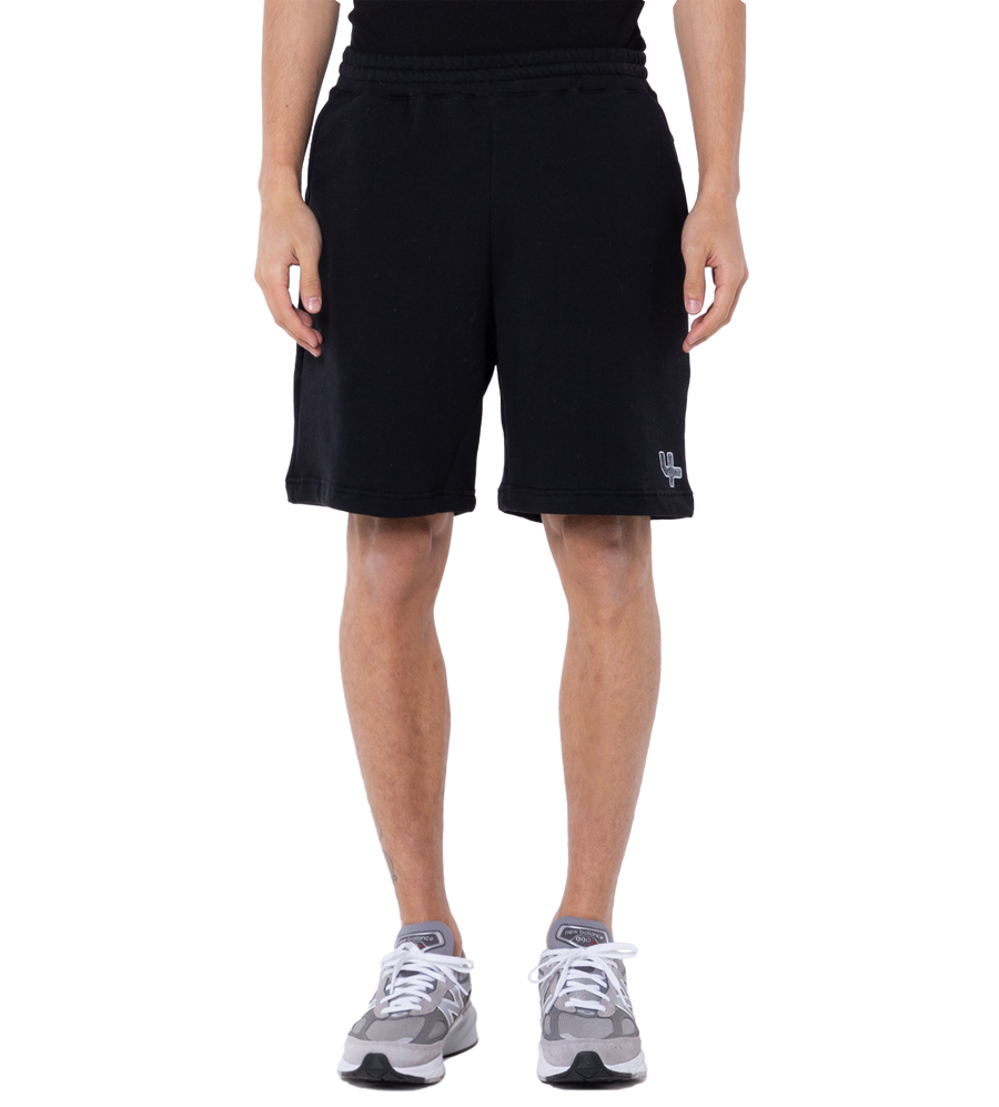 Outline Logo Shorts Black