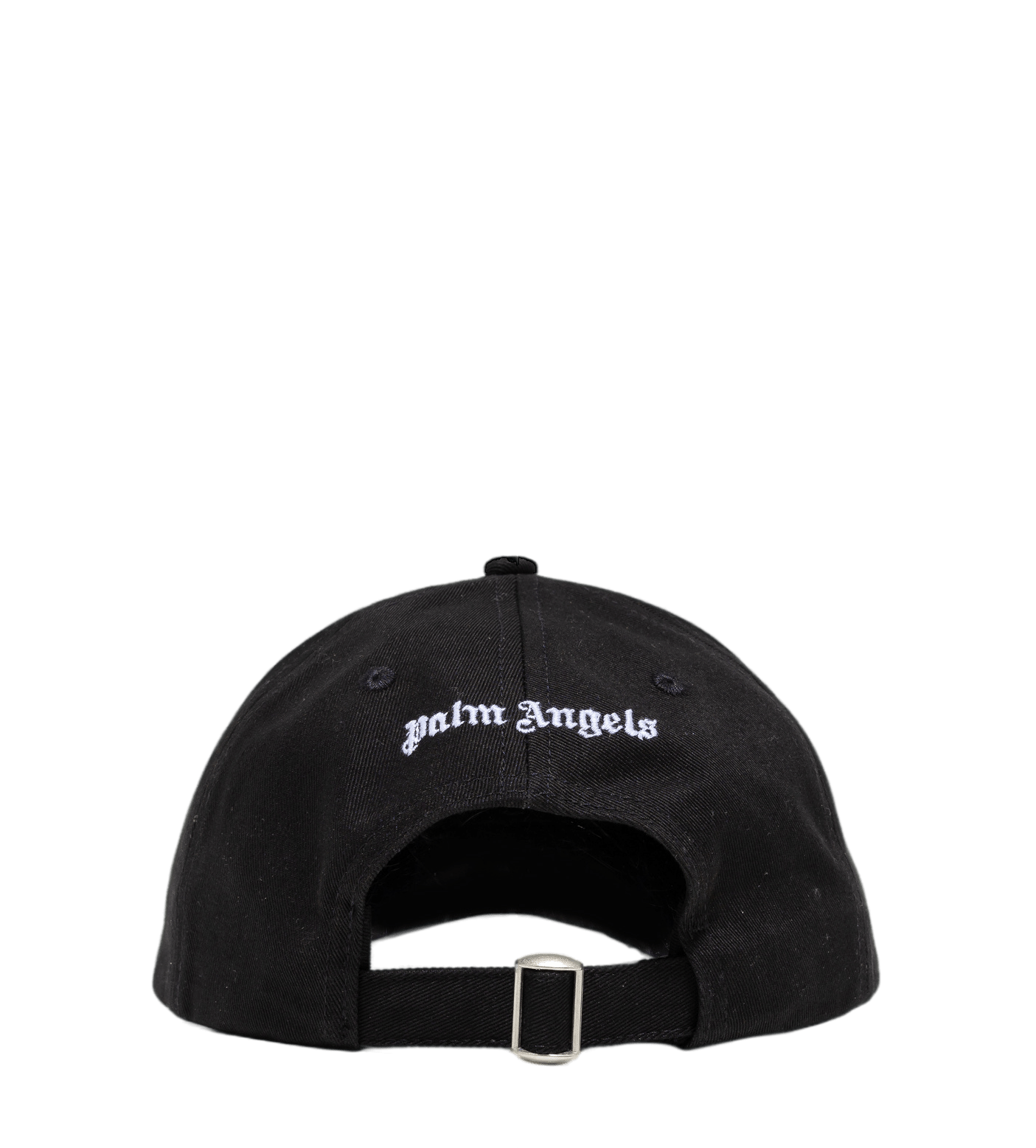 Embroidered Logo Baseball Cap Black