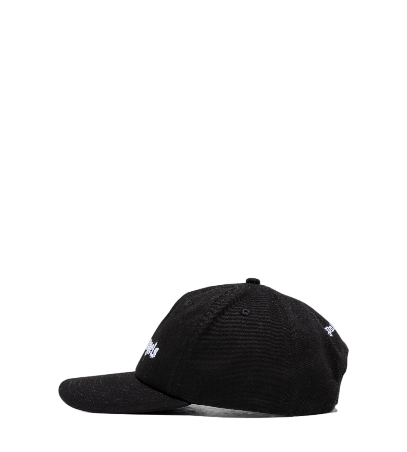 Embroidered Logo Baseball Cap Black
